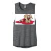 Women's Flowy Scoop Muscle Tank Thumbnail