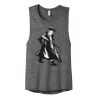 Women's Flowy Scoop Muscle Tank Thumbnail