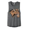 Women's Flowy Scoop Muscle Tank Thumbnail