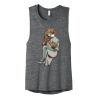 Women's Flowy Scoop Muscle Tank Thumbnail