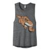 Women's Flowy Scoop Muscle Tank Thumbnail