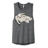 Women's Flowy Scoop Muscle Tank Thumbnail
