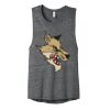 Women's Flowy Scoop Muscle Tank Thumbnail