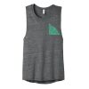 Women's Flowy Scoop Muscle Tank Thumbnail