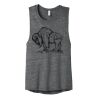 Women's Flowy Scoop Muscle Tank Thumbnail