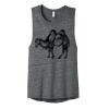 Women's Flowy Scoop Muscle Tank Thumbnail