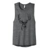 Women's Flowy Scoop Muscle Tank Thumbnail