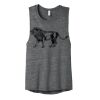 Women's Flowy Scoop Muscle Tank Thumbnail