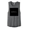 Women's Flowy Scoop Muscle Tank Thumbnail