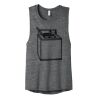 Women's Flowy Scoop Muscle Tank Thumbnail
