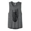 Women's Flowy Scoop Muscle Tank Thumbnail