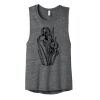 Women's Flowy Scoop Muscle Tank Thumbnail