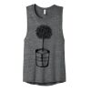 Women's Flowy Scoop Muscle Tank Thumbnail