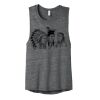 Women's Flowy Scoop Muscle Tank Thumbnail