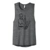 Women's Flowy Scoop Muscle Tank Thumbnail