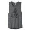 Women's Flowy Scoop Muscle Tank Thumbnail