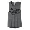 Women's Flowy Scoop Muscle Tank Thumbnail