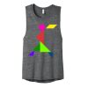 Women's Flowy Scoop Muscle Tank Thumbnail