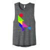 Women's Flowy Scoop Muscle Tank Thumbnail