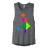 Women's Flowy Scoop Muscle Tank Thumbnail