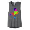 Women's Flowy Scoop Muscle Tank Thumbnail