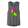 Women's Flowy Scoop Muscle Tank Thumbnail