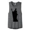 Women's Flowy Scoop Muscle Tank Thumbnail