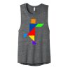 Women's Flowy Scoop Muscle Tank Thumbnail