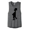 Women's Flowy Scoop Muscle Tank Thumbnail