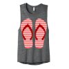 Women's Flowy Scoop Muscle Tank Thumbnail