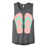 Women's Flowy Scoop Muscle Tank Thumbnail