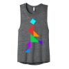 Women's Flowy Scoop Muscle Tank Thumbnail