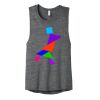Women's Flowy Scoop Muscle Tank Thumbnail
