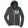 Unisex Sponge Fleece Full Zip Hoodie Thumbnail